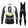 Set Fietsshirt Lange Mouw + Lange Koersbroek 2017 Dimension Data N001
